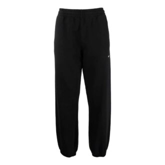 Off-White Herre FW22 Logo på baksiden Casual Bundle Feet Sportsbukser/Joggebukser/Joggers Versjon Svart
