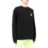 Off-White Herre FW22 Logo Rundhals Langermet Versjon Svart