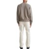 Off-White Herre FW22 Logo Rundhalset Pullover Langermet Ullgenser Versjon Brun