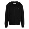 Off-White Herre FW22 Logo-trykk Glidelås Hette Langermet Versjon Svart