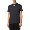 Off-White Herre FW22 Logo-trykk Rund hals Kort ermet Versjon Svart T-shorts