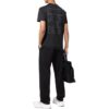 Off-White Herre FW22 Logo-trykk Rund hals Kort ermet Versjon Svart T-shorts