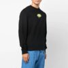 Off-White Herre FW22 Logo-trykk Rund hals Uten hette Langermet Svart