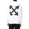 Off-White Herre FW22 Mønstertrykk Langermet Versjon Hvit