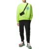 Off-White Herre FW22 Mønstertrykk Pullover Langermet Versjon Grønn