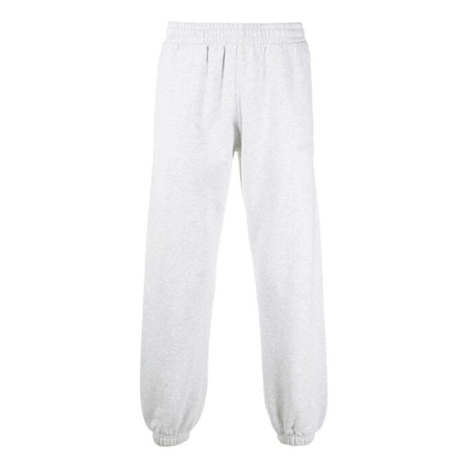 Off-White Herre FW22 Rygglogo-trykkpakke Fotsportbukser/Joggebukser Grå