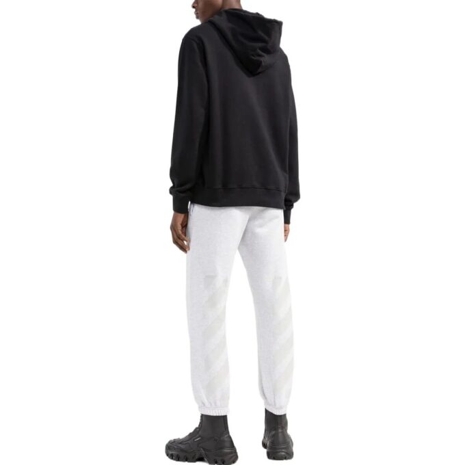 Off-White Herre FW22 Rygglogo-trykkpakke Fotsportbukser/Joggebukser Grå