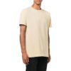 Off-White Herre FW22 Ryggstripe-trykk Rundhalset Kortærmet Vanlig versjon Lysbrun T-skjorte