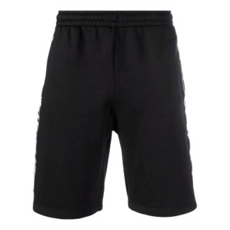 Off-White Herre FW22 Side Logo Elastisk Linning Sports Vanlig Versjon Svart Shorts