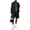 Off-White Herre FW22 Side Logo Elastisk Linning Sports Vanlig Versjon Svart Shorts