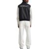Off-White Herre FW22 Splicing Alphabet Logo-trykk Langermet versjon Svart jakke