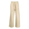 Off-White Herre FW22 Stripe-trykk Snøring Rett ben Casual bukser/bukser Beige