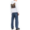 Off-White Herre FW22 Trykk Casual Hette Langermet Versjon Hvit