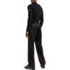 Off-White Herre FW22 Uformelle sportsbukser med pilemønster/Joggebukser Svart