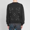 Off-White Herre-genser i bomull med rund hals, svart