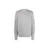 Off-White Herre-genser i ull med brodert logo, grå