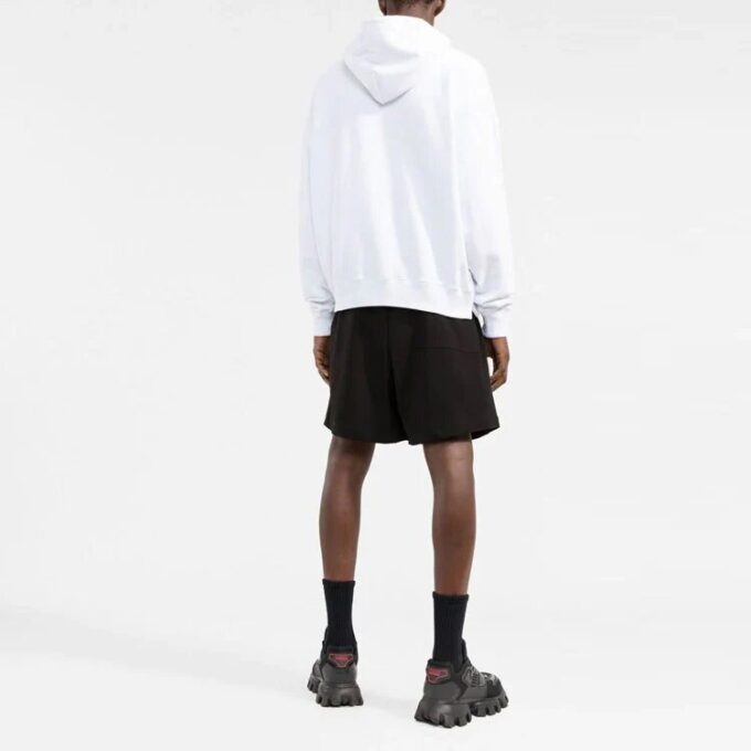 Off-White Herre-genser med alfabet på brystet, vanlig versjon, hvit