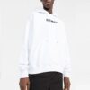 Off-White Herre-genser med alfabet på brystet, vanlig versjon, hvit