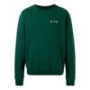 Off-White Herre-genser med logo-trykk, grønn