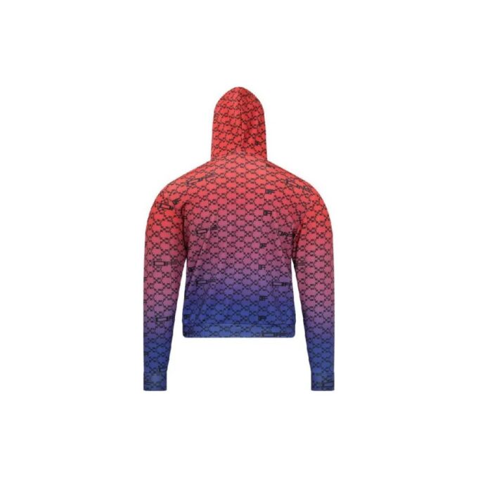 Off-White Herre Gradient Alphabet Rød Blå
