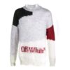 Off-White Herre Logo Colorblock Vanlig versjon Grå