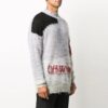 Off-White Herre Logo Colorblock Vanlig versjon Grå
