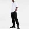 Off-White Herre Logo Ensfarget Bundle Feet Sportsbukser/Joggebukser Svart