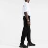 Off-White Herre Logo Ensfarget Bundle Feet Sportsbukser/Joggebukser Svart