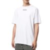 Off-White Herre Logo Graffiti Rundhalset Pullover Kortærmet Løs Passform Hvit T-skjorte