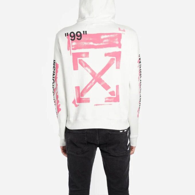 Off-White Herre Logo Hvit