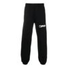 Off-White Herre Logo Mønster Trykk Bundle Feet Sportsbukser/Joggebukser Svart