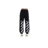 Off-White Herre Logo Mønster Trykk Bundle Feet Sportsbukser/Joggebukser Svart