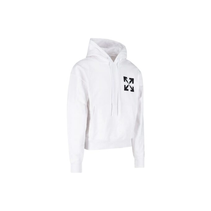 Off-White Herre Logo Mønstertrykk Hvit