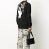 Off-White Herre-logo Mønstertrykk Svarte topper