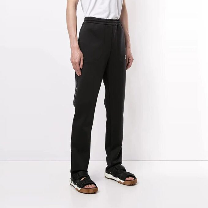 Off-White Herre-logo Side Svart Sportsbukser/Joggebukser