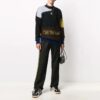 Off-White Herre Logo Sidestripe Sportsbukser/Joggebukser Løs Passform Svart