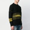 Off-White Herre-logo Strikk Rundhals Svart