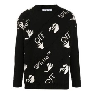 Off-White Herre Logo Svart