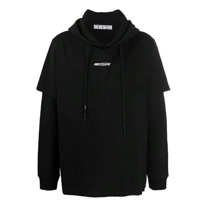 Off-White Herre logo Svart