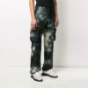 Off-White Herre Logo Tie Dye Cargo Casual Bukser/Løse Bukser Svart