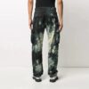 Off-White Herre Logo Tie Dye Cargo Casual Bukser/Løse Bukser Svart