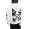 Off-White Herre Logo-trykk Ensfarget Langermet Hvit