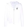 Off-White Herre Logo-trykk Glidelås Hvit