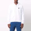 Off-White Herre Logo-trykk Glidelås Hvit