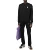 Off-White Herre Logo-trykk Rund hals Sport Løs passform Svart