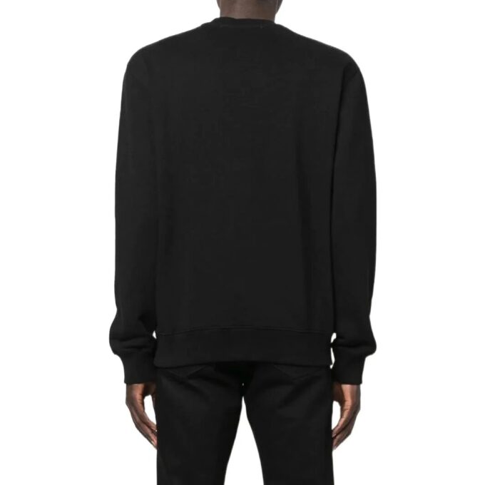 Off-White Herre Logo-trykk Rund hals Sport Løs passform Svart