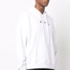 Off-White Herre Logo-trykk Snøring Hvit