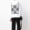 Off-White Herre Logo-trykk Snøring Hvit