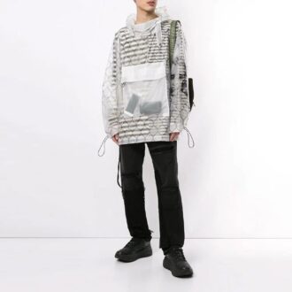 Off-White Herre Lomme Detalj Gjennomsiktig Vanlig Versjon Hvit