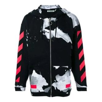 Off-White Herre Loose Fit Svart